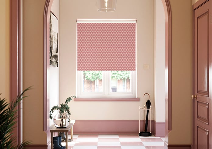 Emily Bond Jaipur, Raspberry - Twist&Fit Roller Blind - Image 3